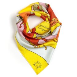 Petit carré de soie + petit bandeau de soie – Image 3
